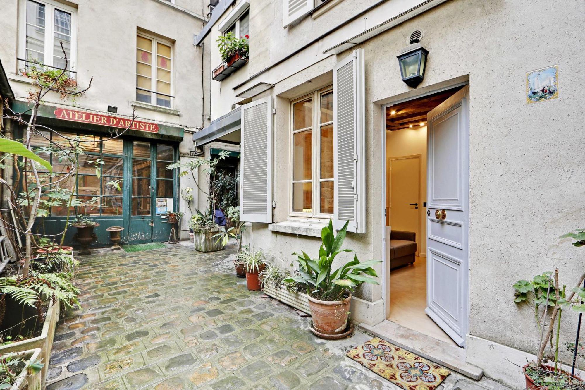 Authentic Apartment - 1Br-4P - Le Marais باريس المظهر الخارجي الصورة